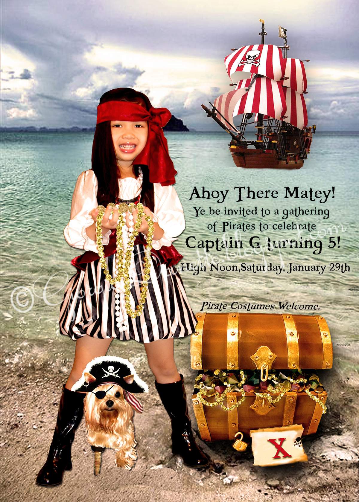 5th Birthday Party - Pirate - Pirate Party