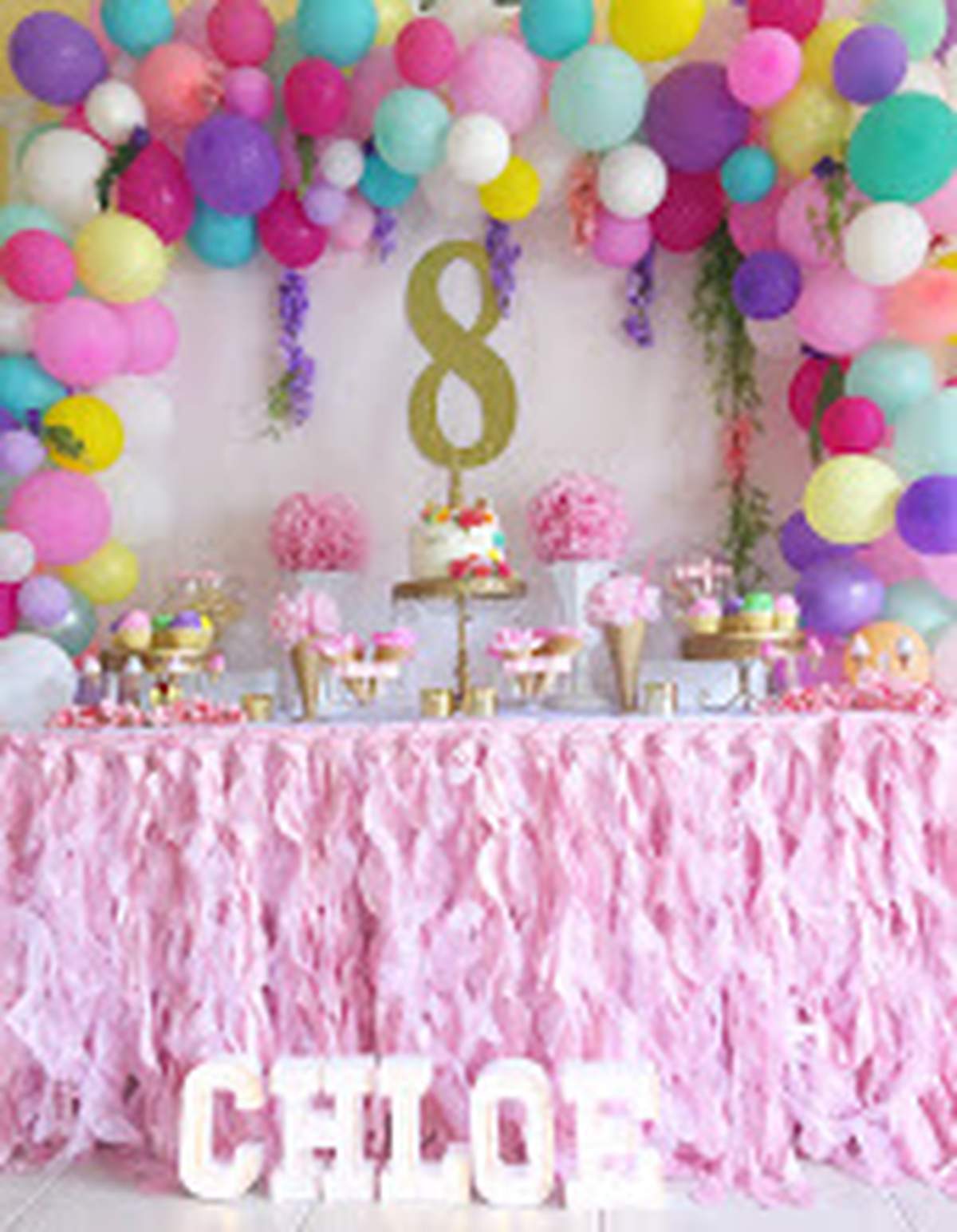 Unicorn Ice Cream Party - Unicorn and Ice Cream 