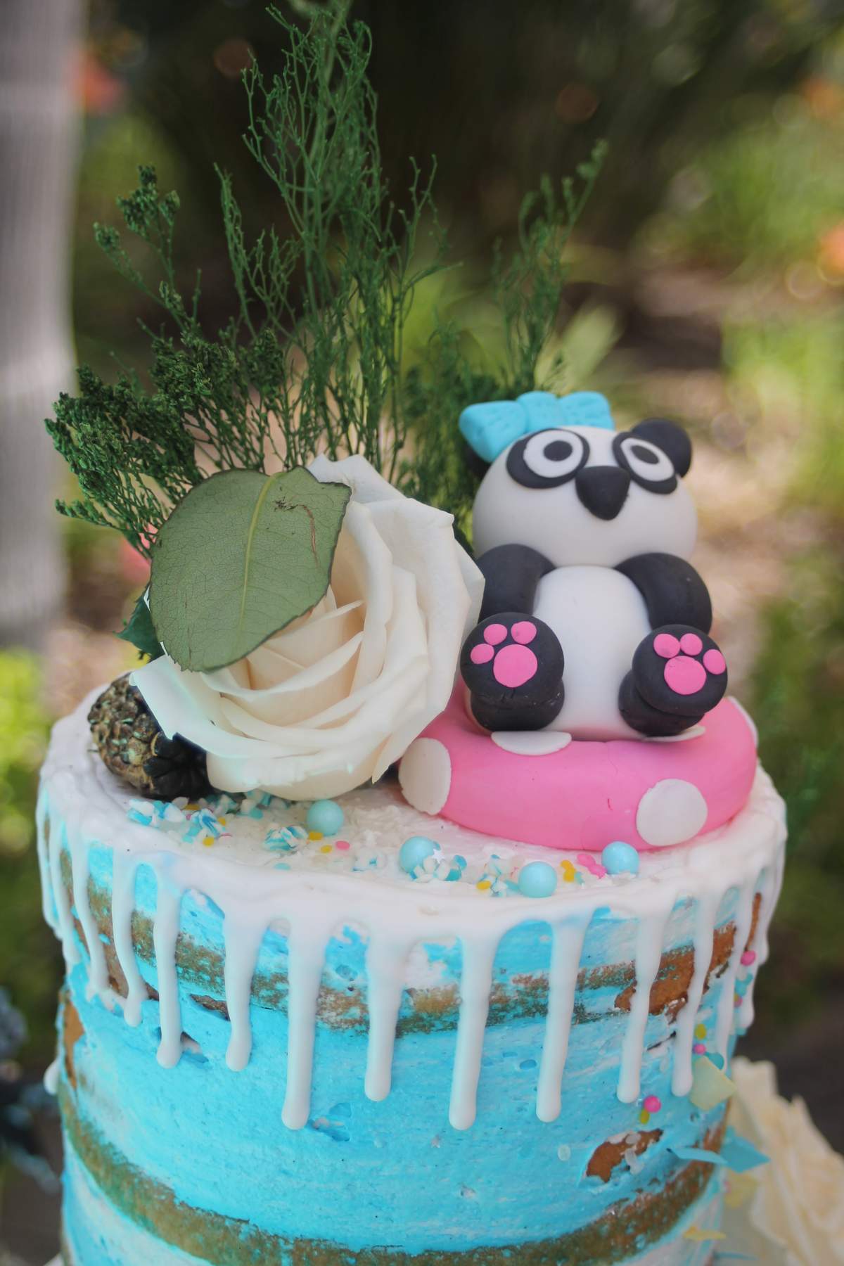 Emmy's Panda Swim party! - Panda Pool Party