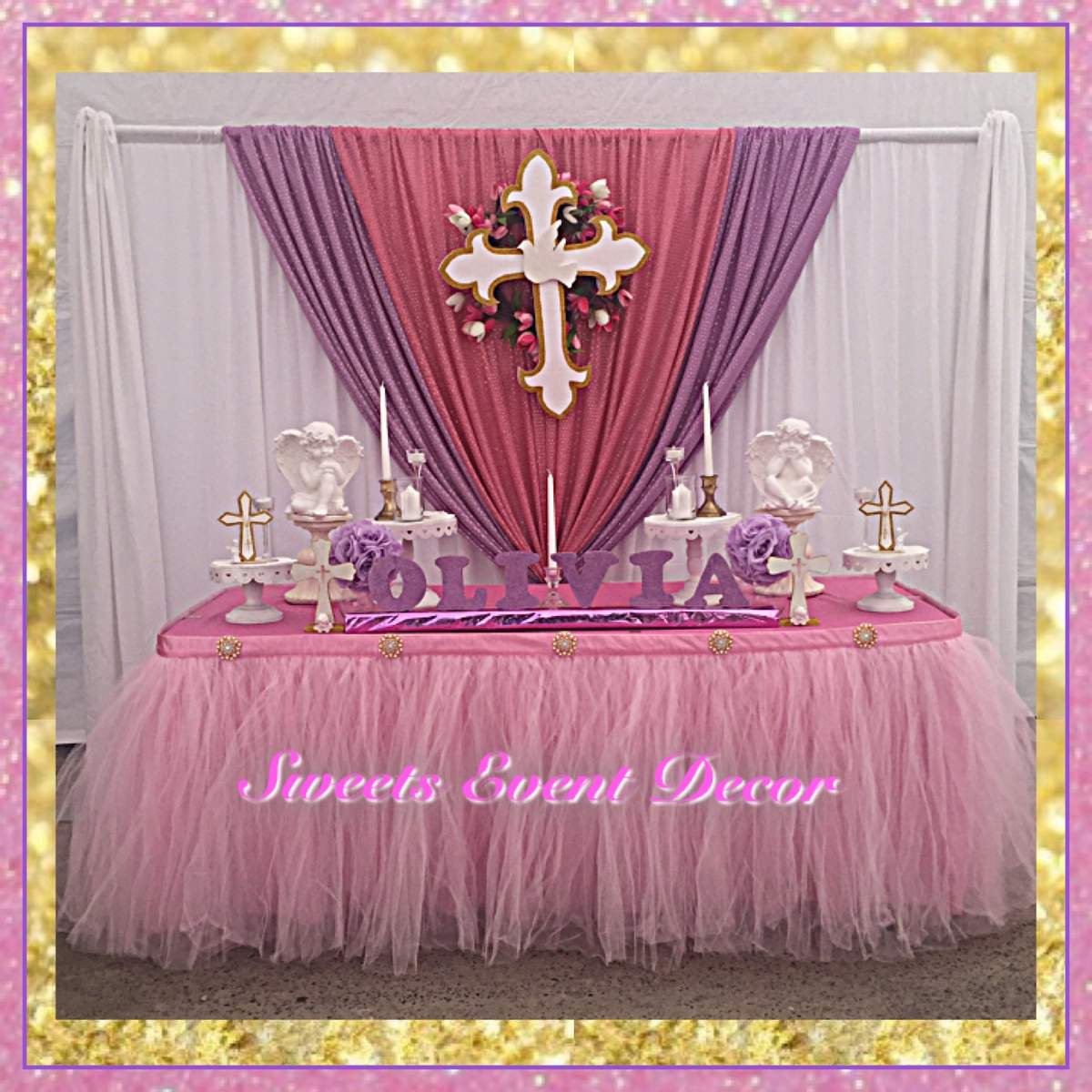 Olivia's Baptism Christening - None