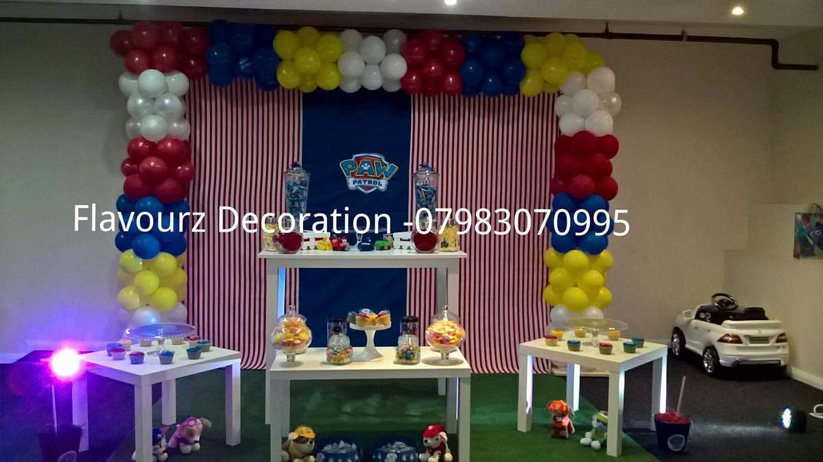 Mj's 1st birthday party  - Paw Patrol