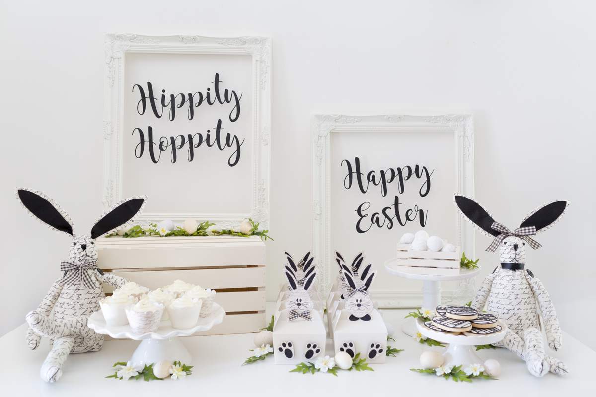 Black & White Easter Party - Easter