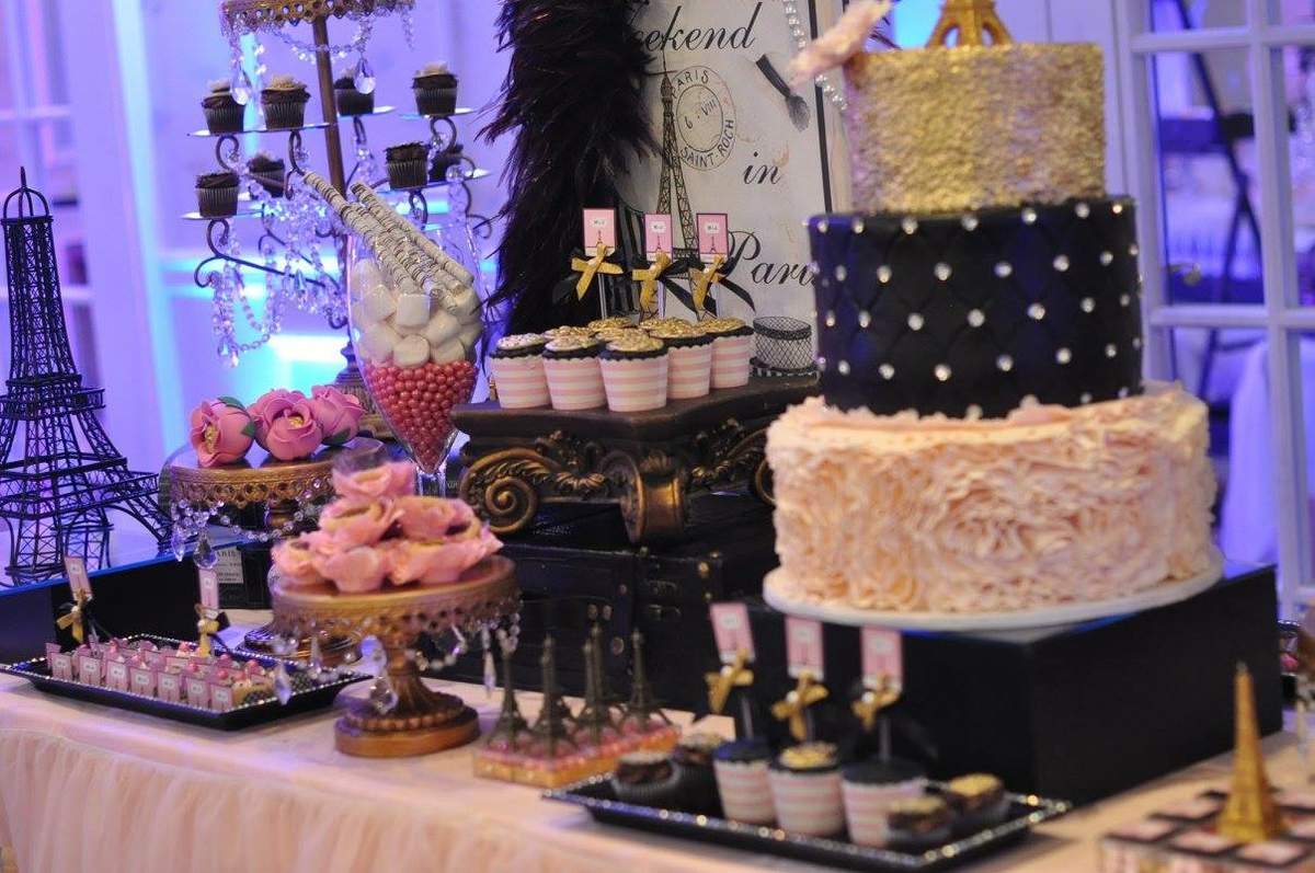 Night in Paris Bridal Shower - None