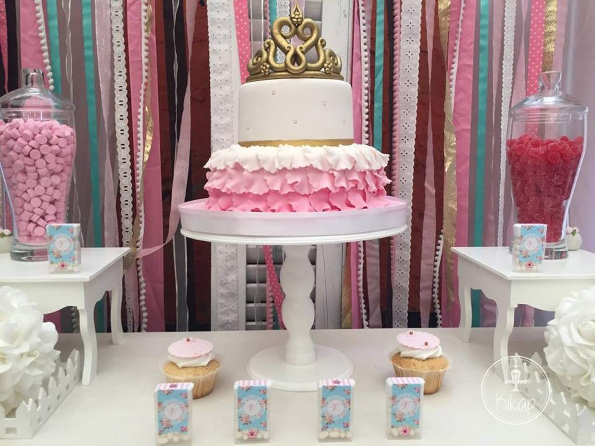 Cumple 1 año Victoria - Shabby chic