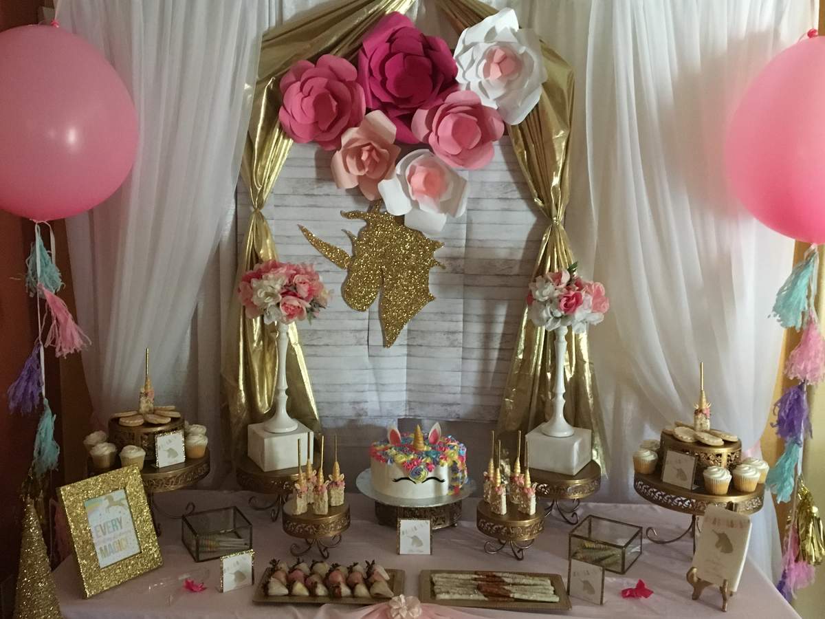 A magical unicorn birthday party - Unicorn 