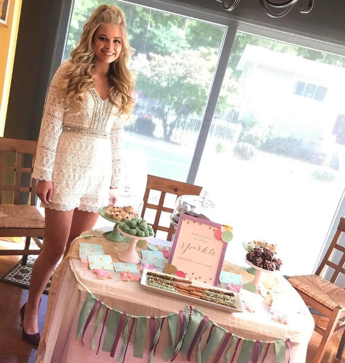 Kennedi's 14th In Home Dessert Table  - 14th