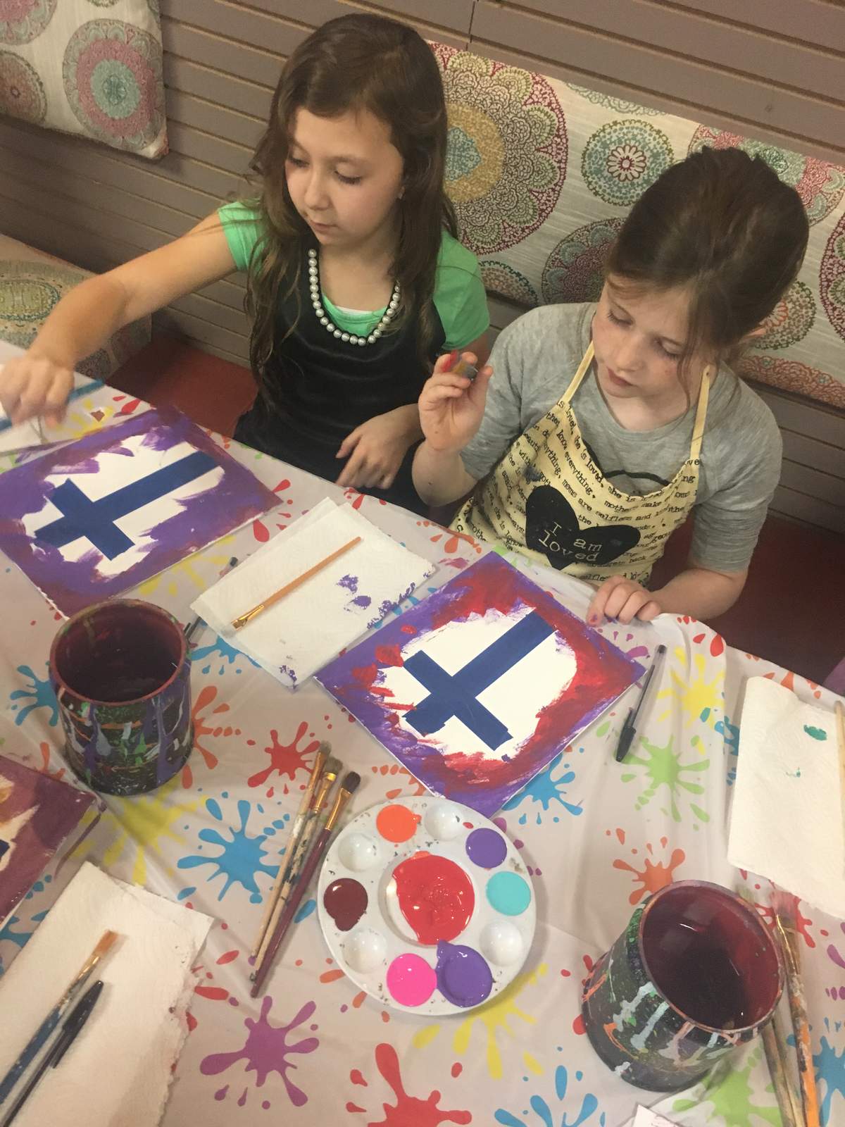 Painting Birthday Party Ideas Photo 1 of 9 Catch My Party