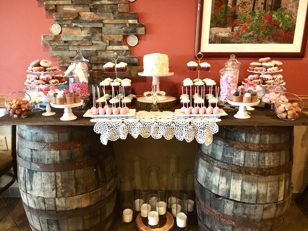 Vintage pink Baptism party!  - Vintage pink 