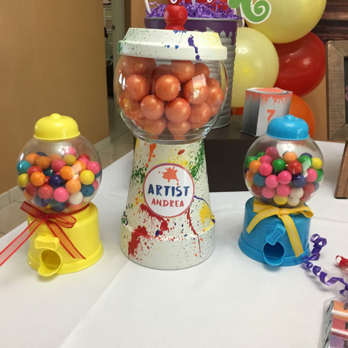 Andrea Art Birthday Party - Art Party 