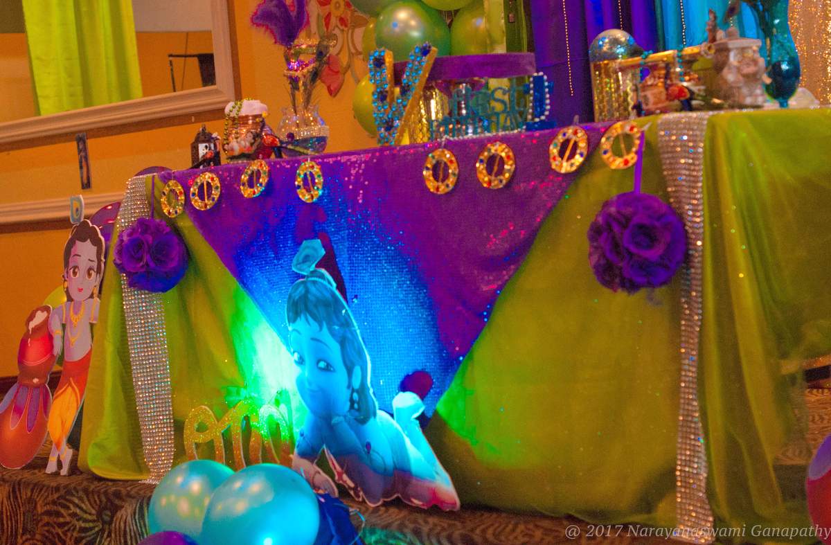 Krishna Birthday Party Ideas Photo 7 of 22 Catch My Party