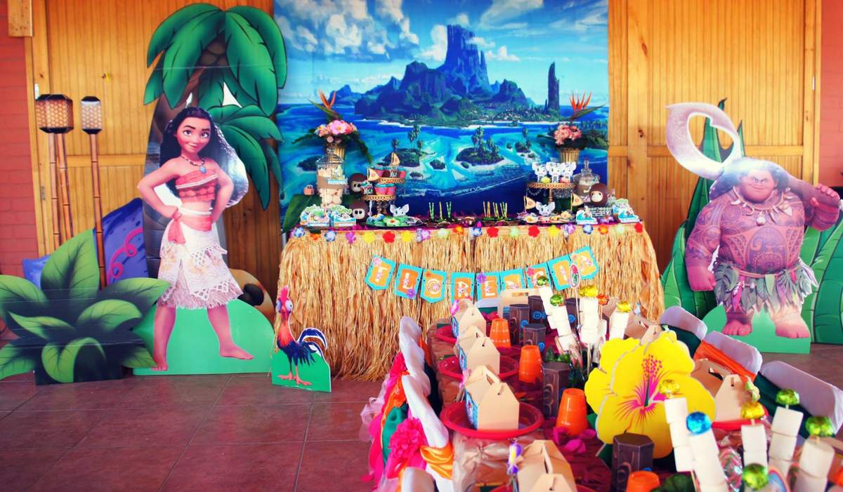 Moana for Florencia birthday party - Moana