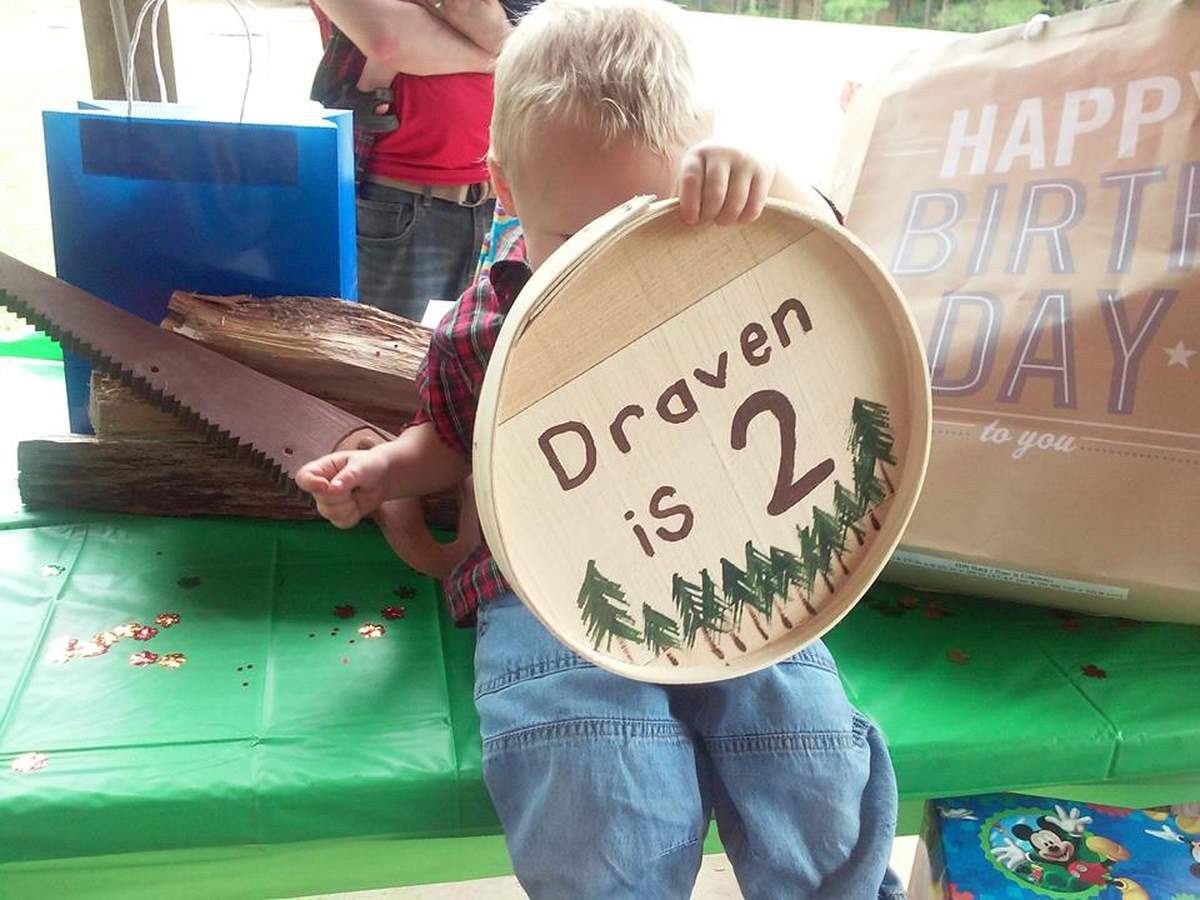 Lumberjack birthday party - Lumberjack 