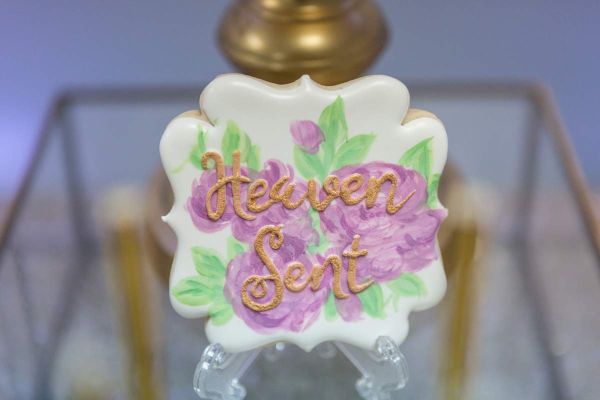 Welcoming Baby Alexa - Garden Chic