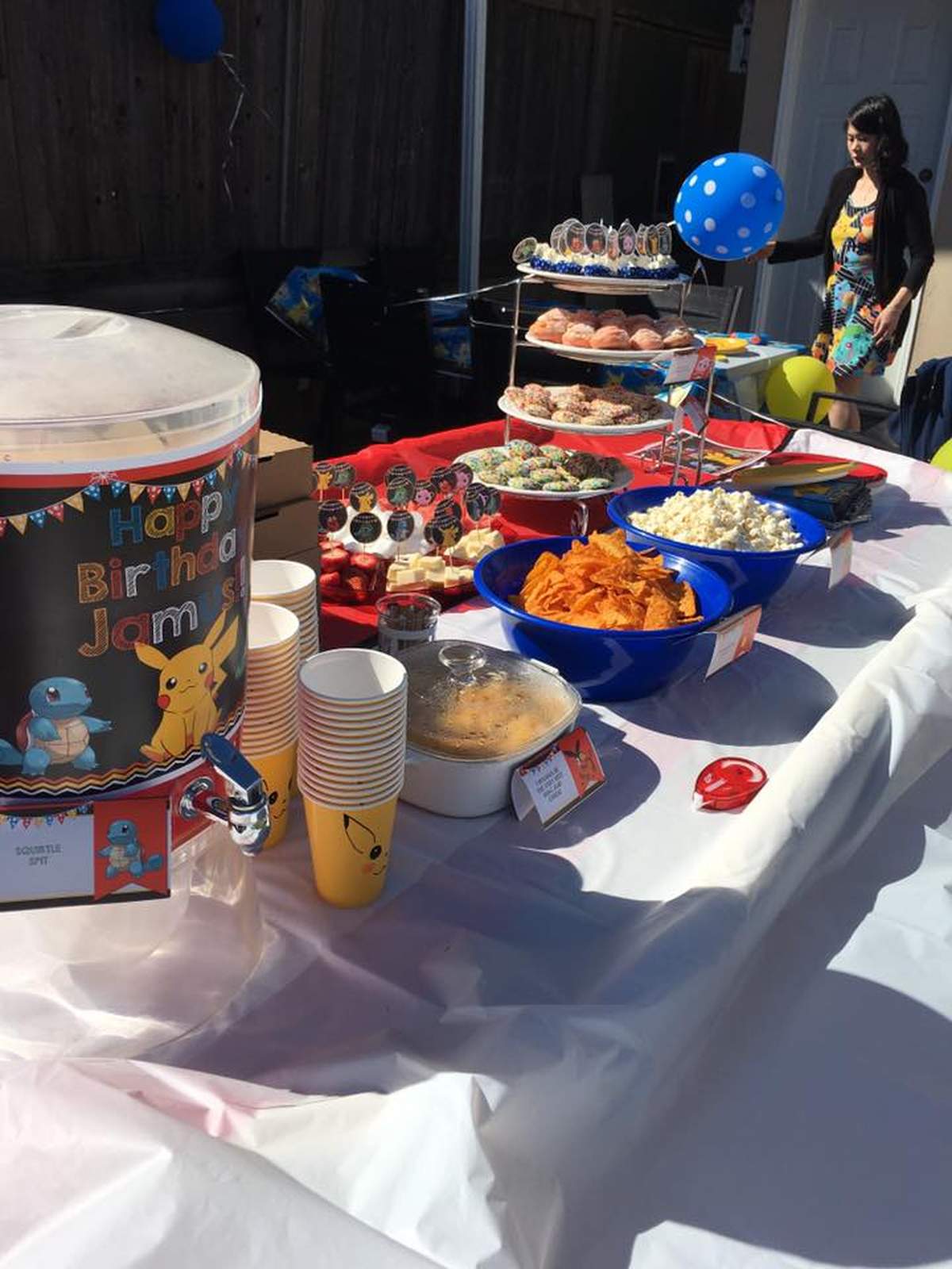 Jamus' Pokemon 4th Birthday party - Pokemon