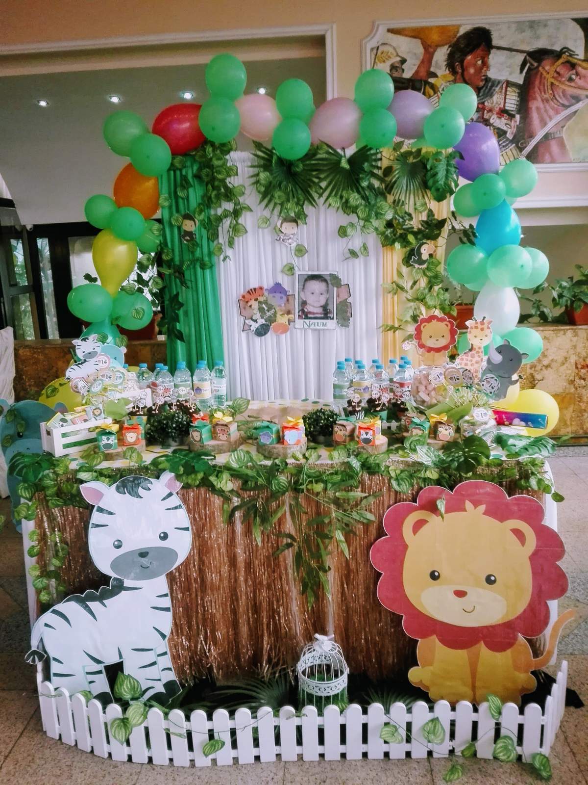 Jungle Birthday Party Ideas Photo 10 of 12 Catch My Party