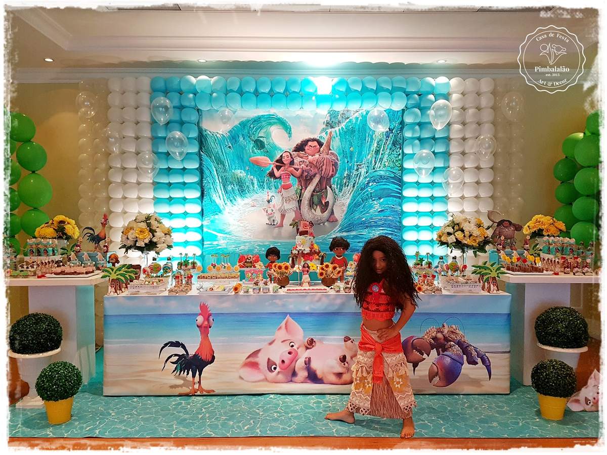 Moana Birthday Party Ideas Photo 11 of 27 Catch My Party