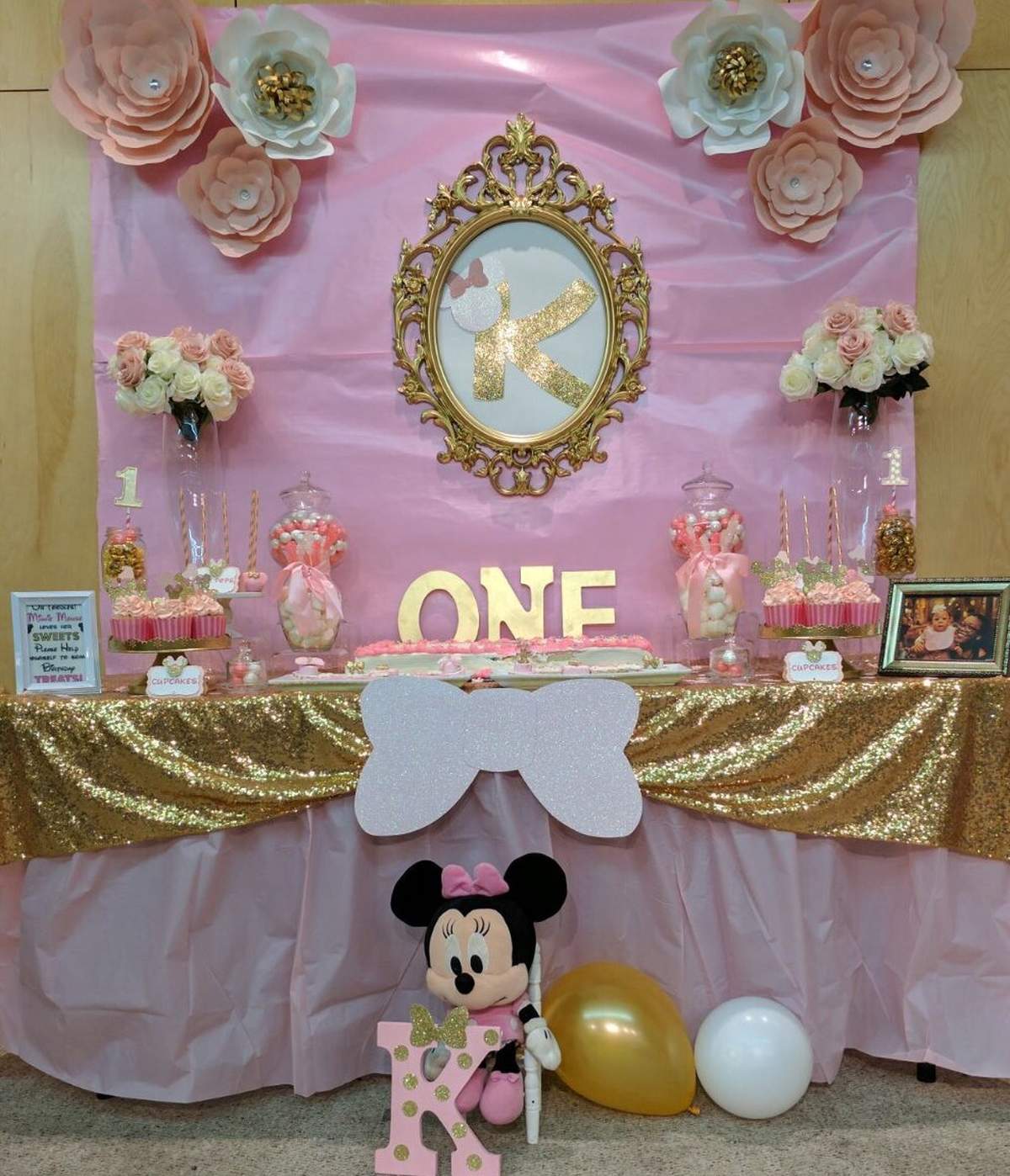 Kimia's Royal 1st Birthday - Minnie Mouse