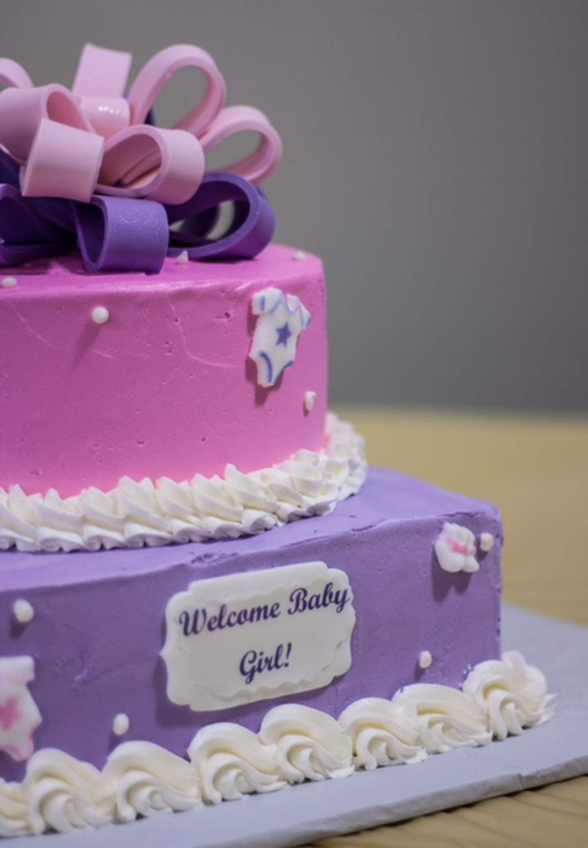 Lisa's Sweet Baby Girl Celebration - gold and pink