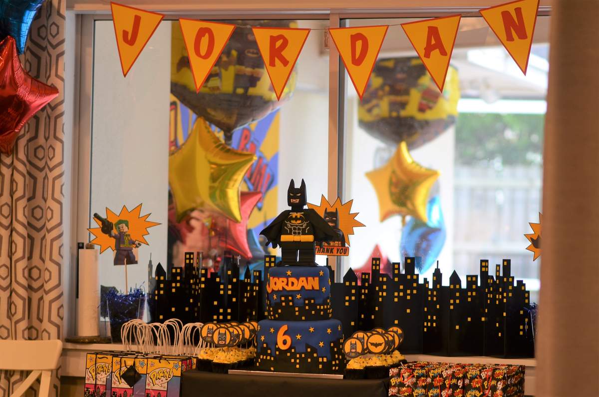 Jordan's Lego Batman Party! - Lego Batman