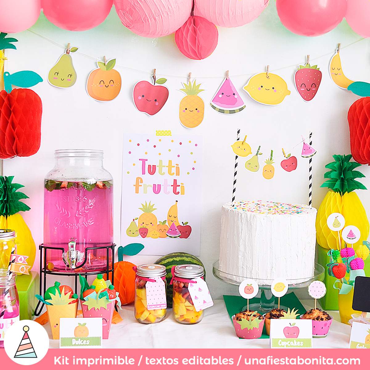 Summer party kit - Tutti Frutti
