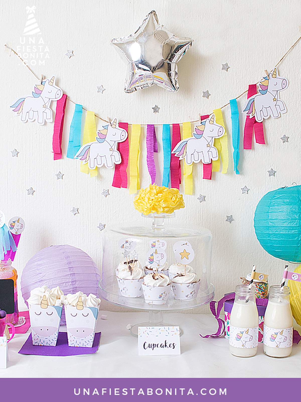 Party little Unicorns - unicorns