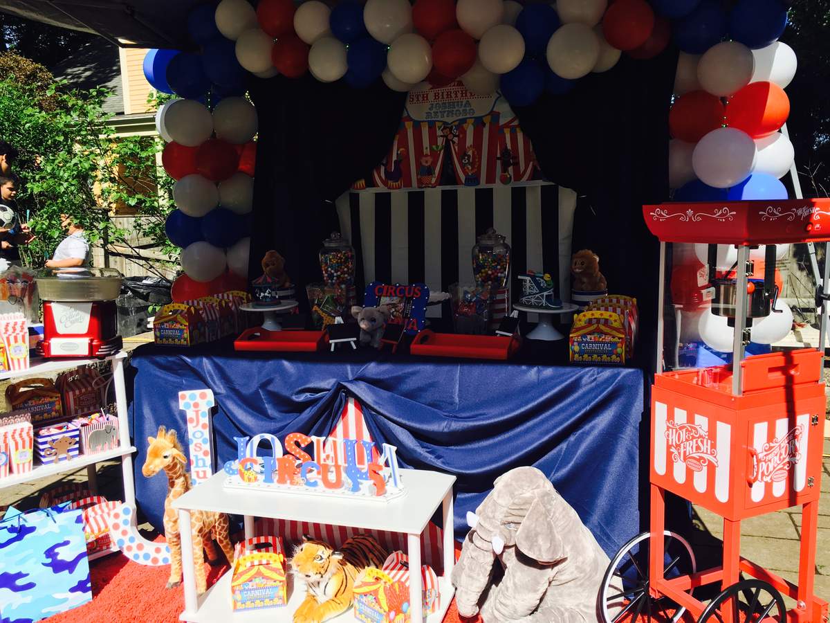Joshua Reynoso 5th Birthday Party  - Circus / Carnival