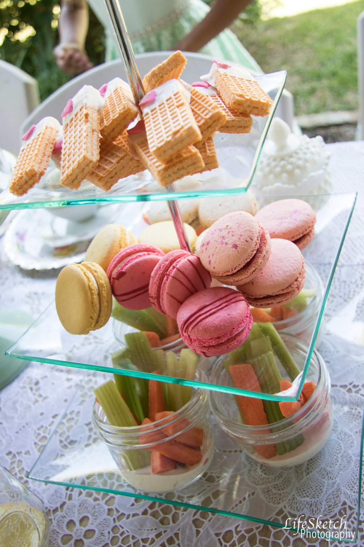 Tea-themed Brunch & Headpiece Crafts Tea Party Party Ideas | Photo 4 of