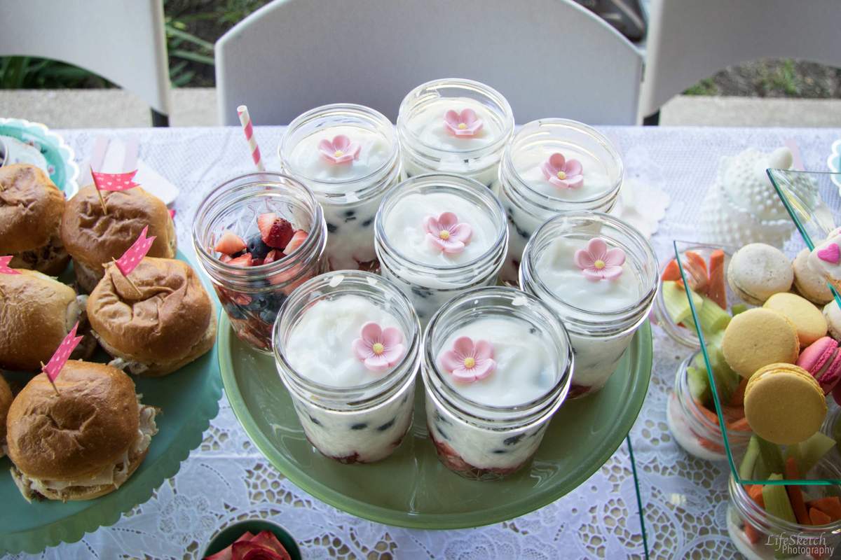 Tea-themed Brunch & Headpiece Crafts Tea Party Party Ideas | Photo 4 of