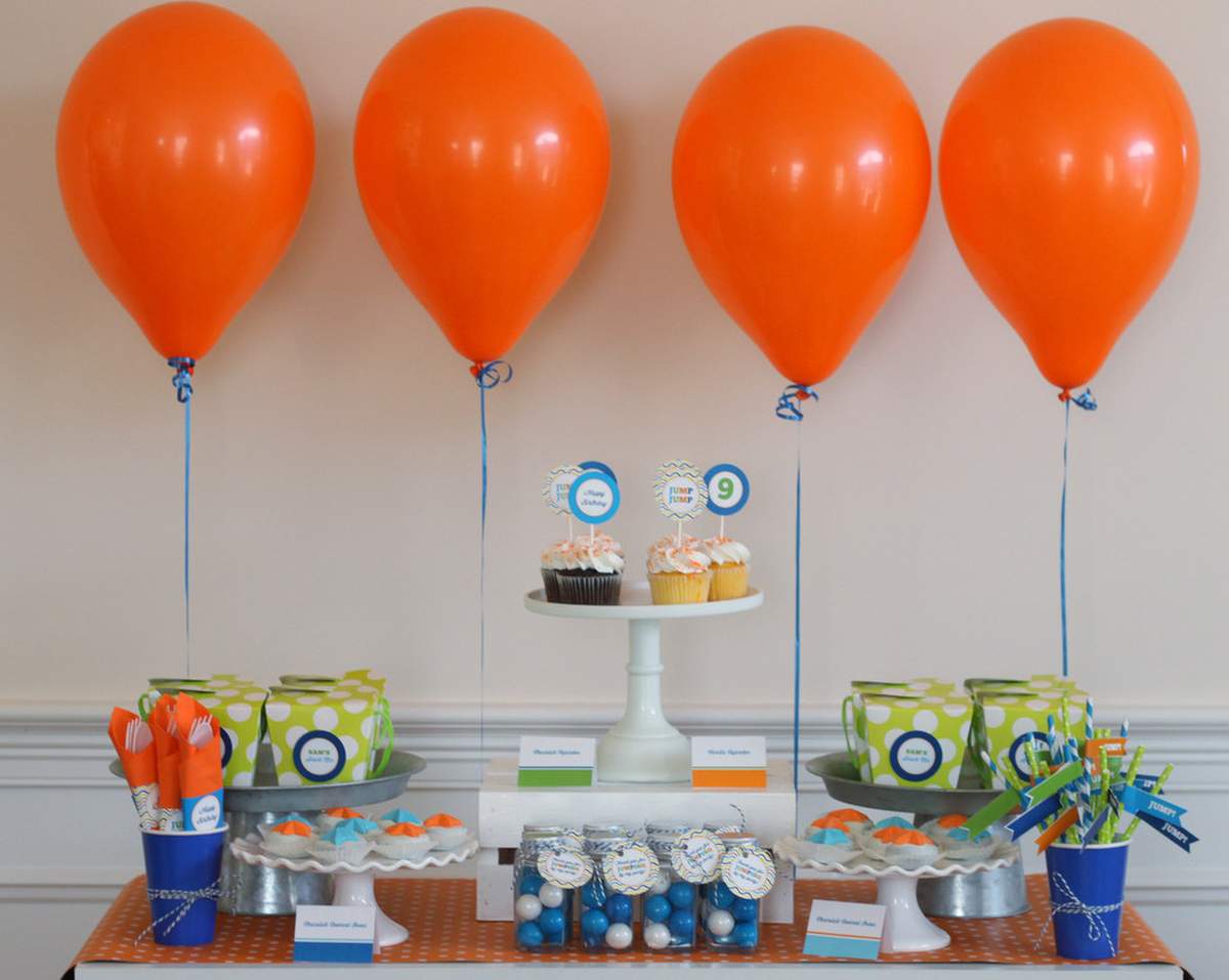 Trampoline Birthday Bash - Boy Birthday