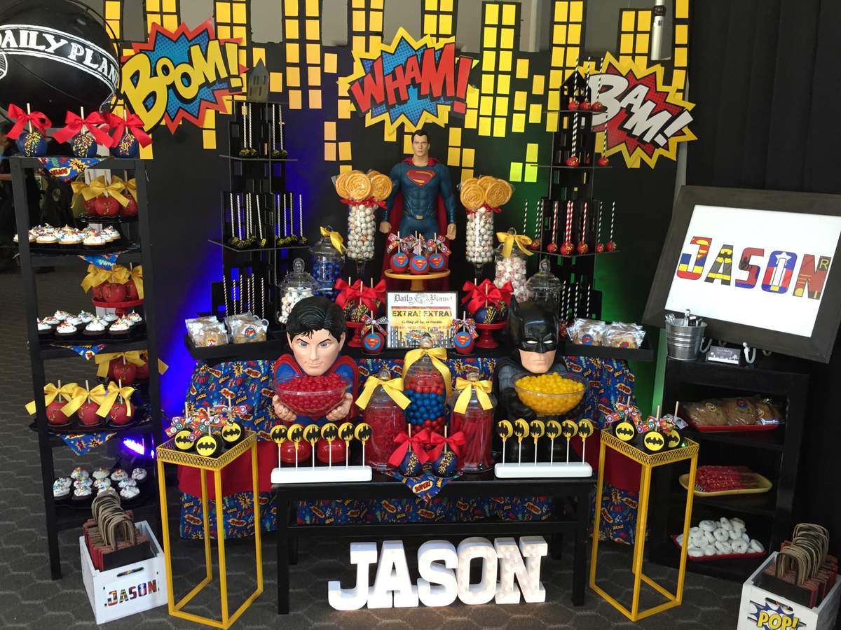 KAPOW! It's Jason's Graduation - Super Heroes 
