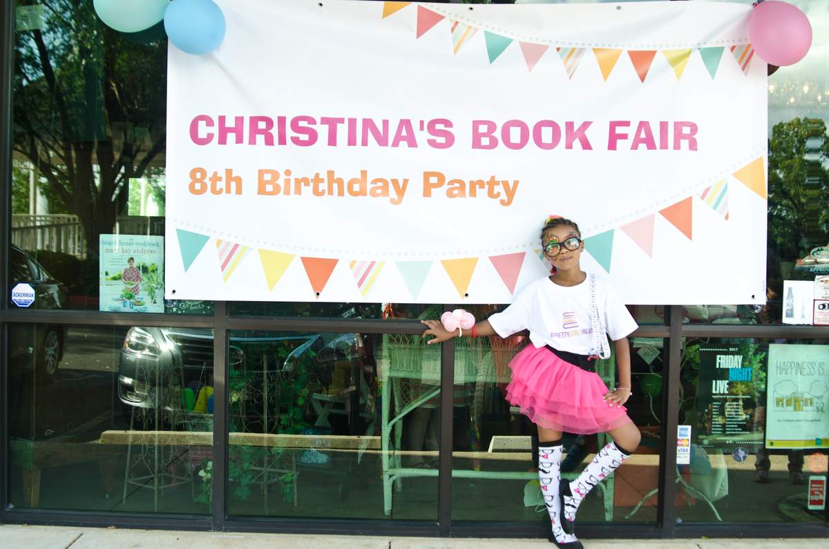 Book Fair Birthday Party - Book Fair Theme
