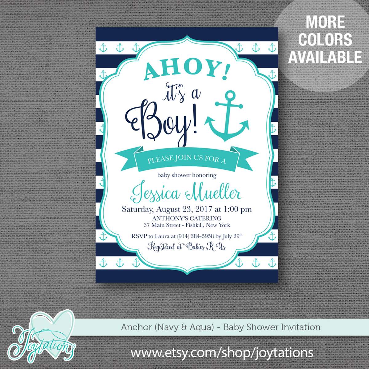 Anchor Baby Shower - Anchor Baby Shower