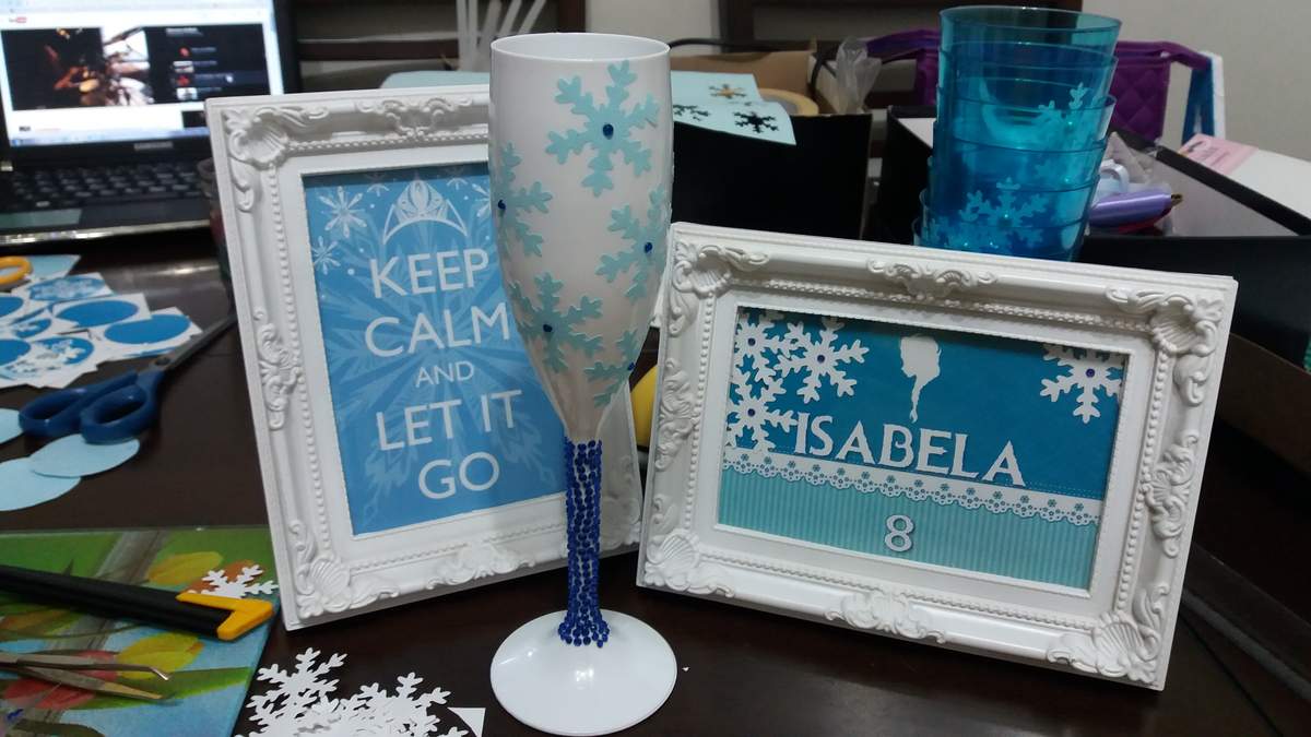 Belsa (Bela + Elsa) birthday party - Frozen