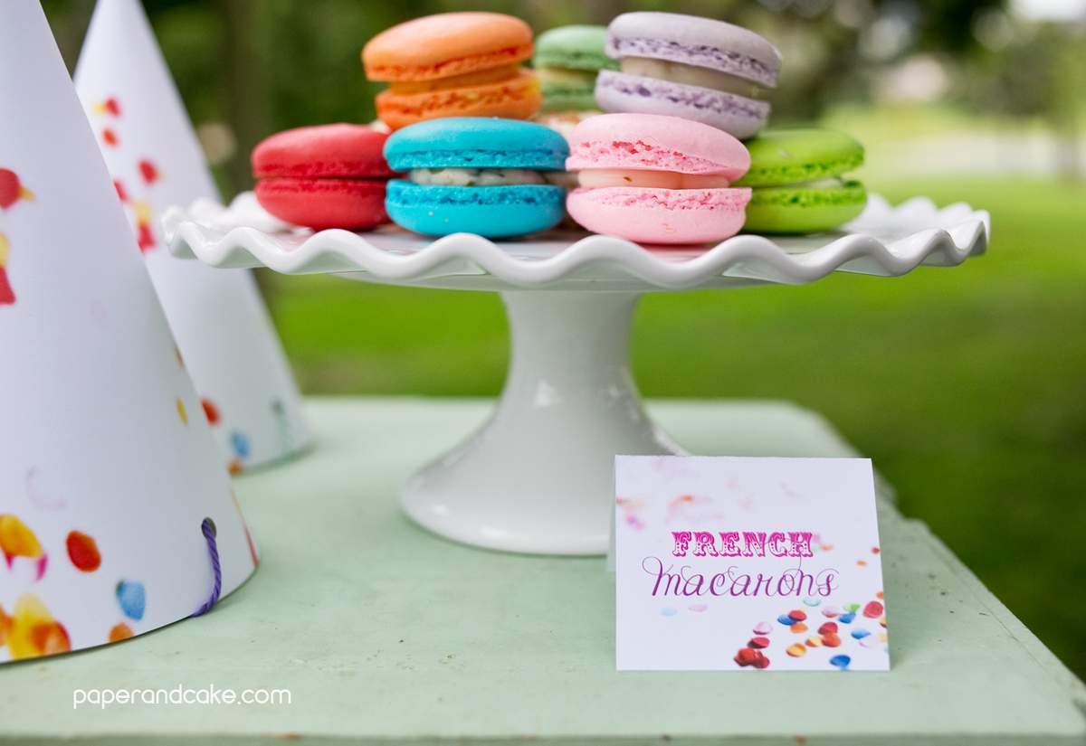 Confetti Birthday Party Ideas Photo 18 of 23 Catch My Party