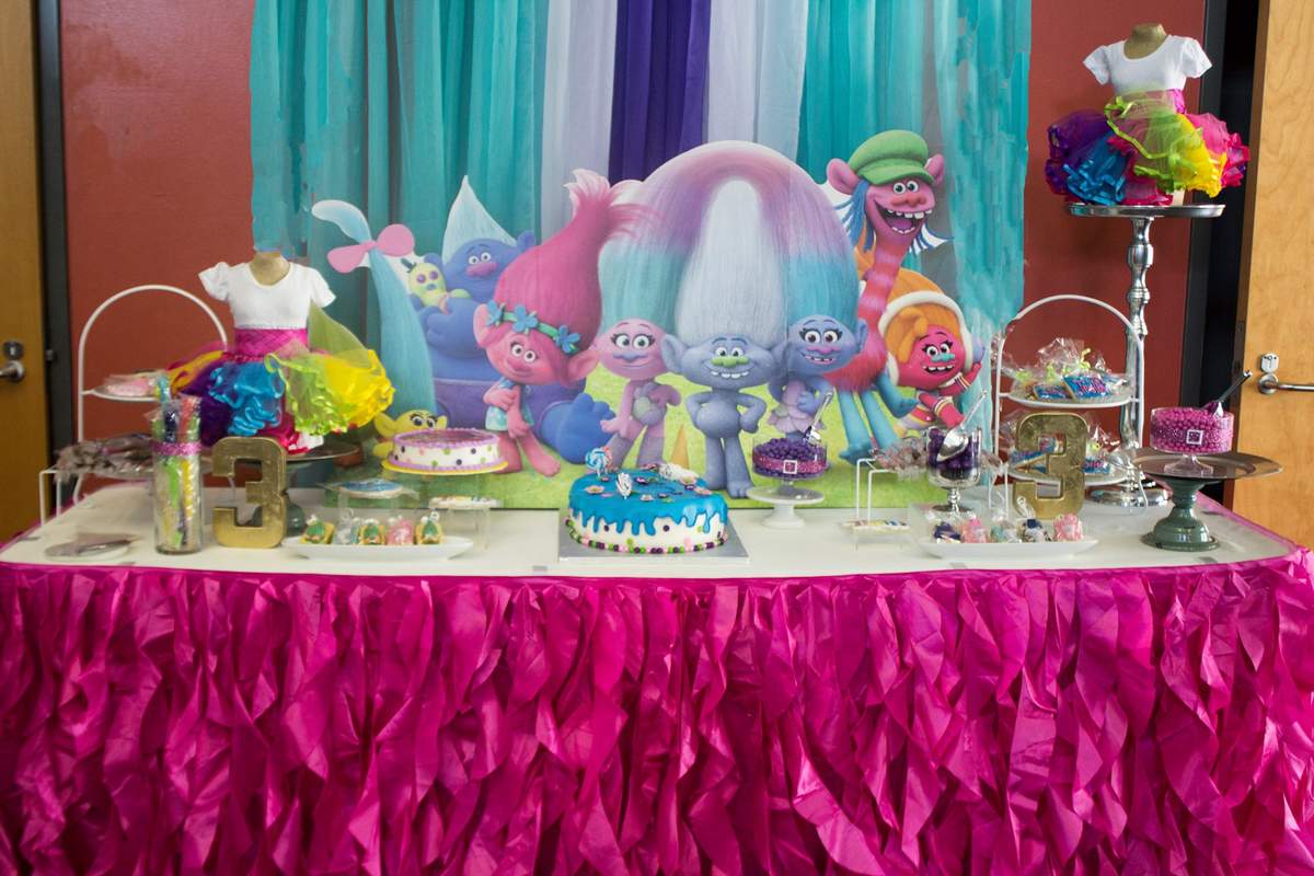 Rae's Trolls Birthday Celebration - Trolls