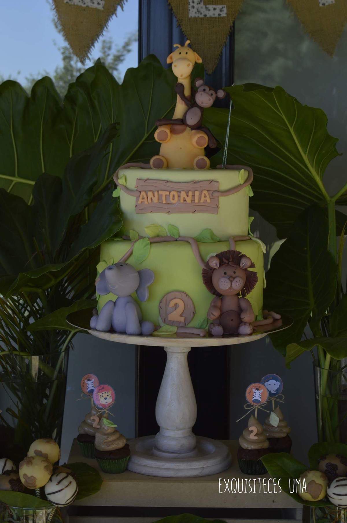 Antonia's Jungle birthday party - Jungle