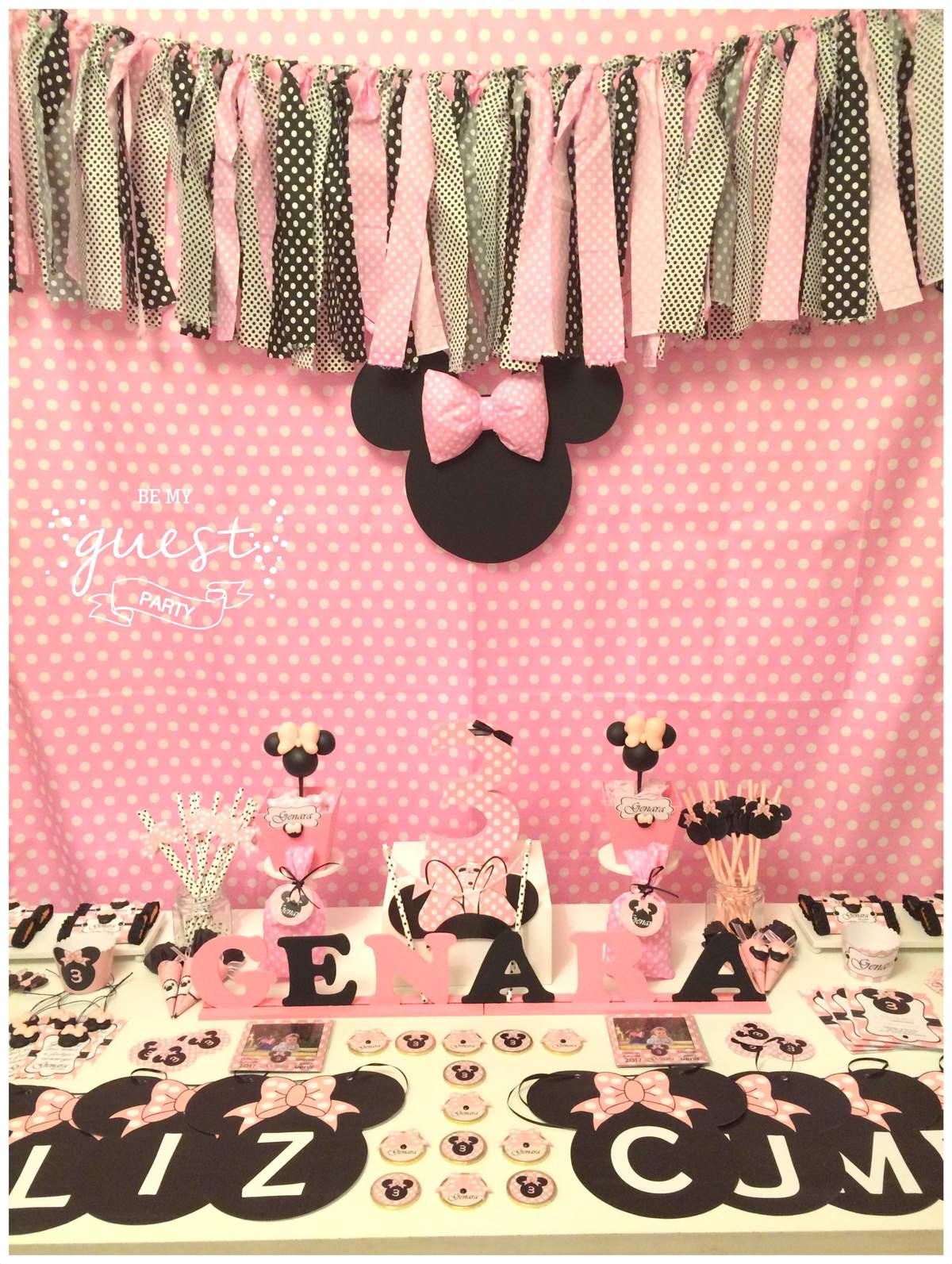 Party Box para Genara - Minnie Mouse