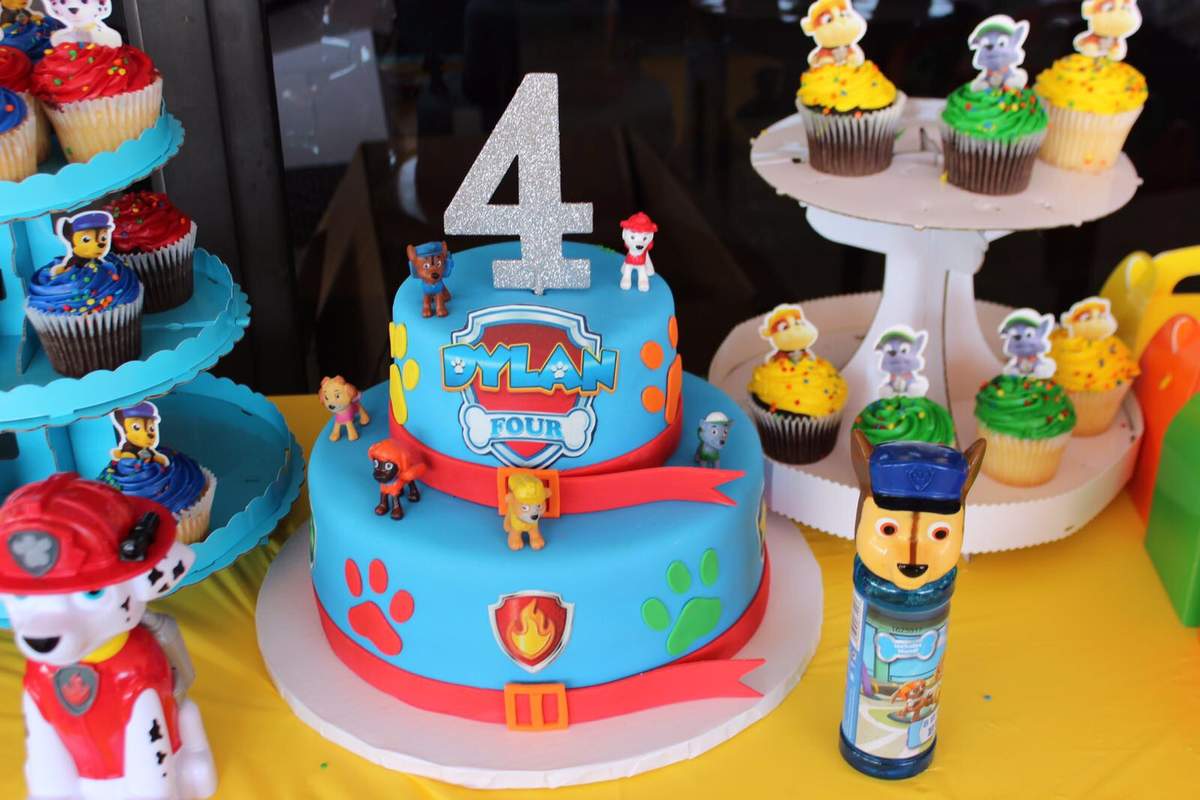Dylan 's 4th Birthday - Paw Patrol