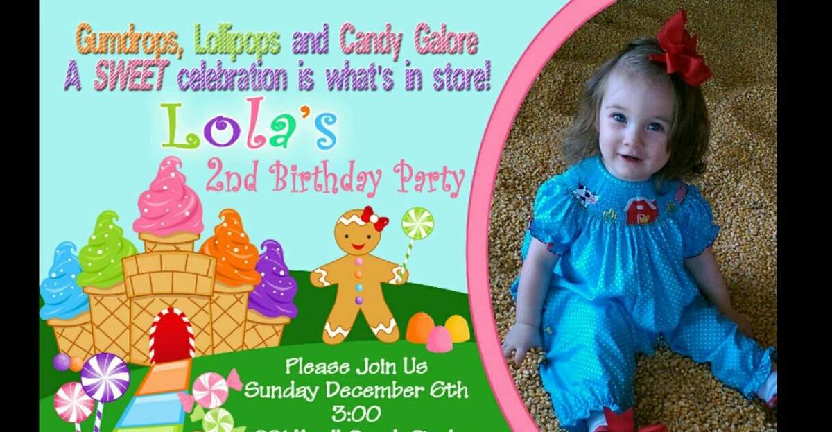 Lola's Candyland birthday  - Candyland