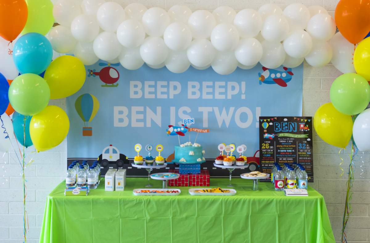 Beep Beep! Ben is Two! - Transportation