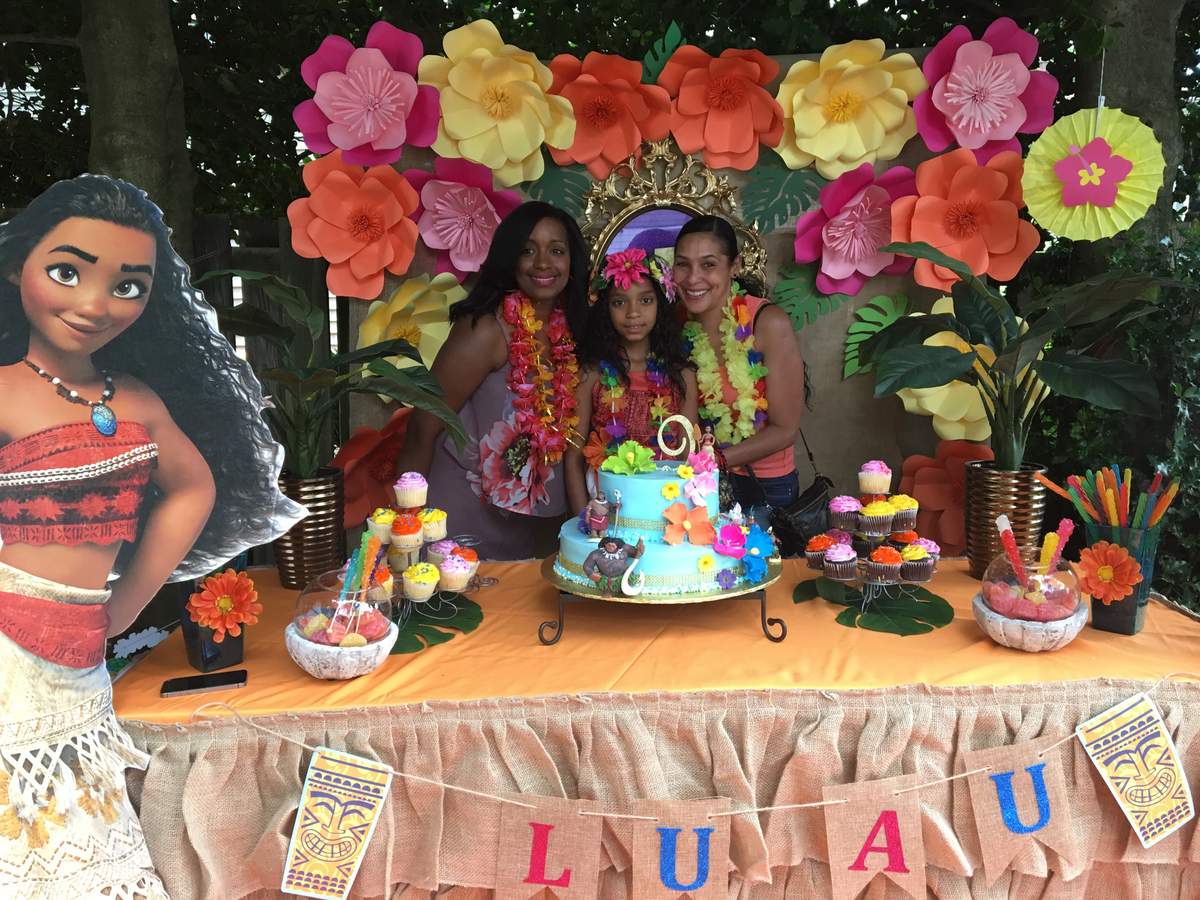 Moana birthday party - Jayda 9th birthday party 