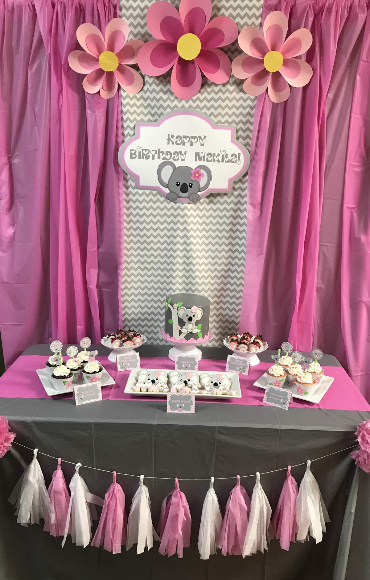 Koala Birthday Party Ideas Photo 10 of 13 Catch My Party