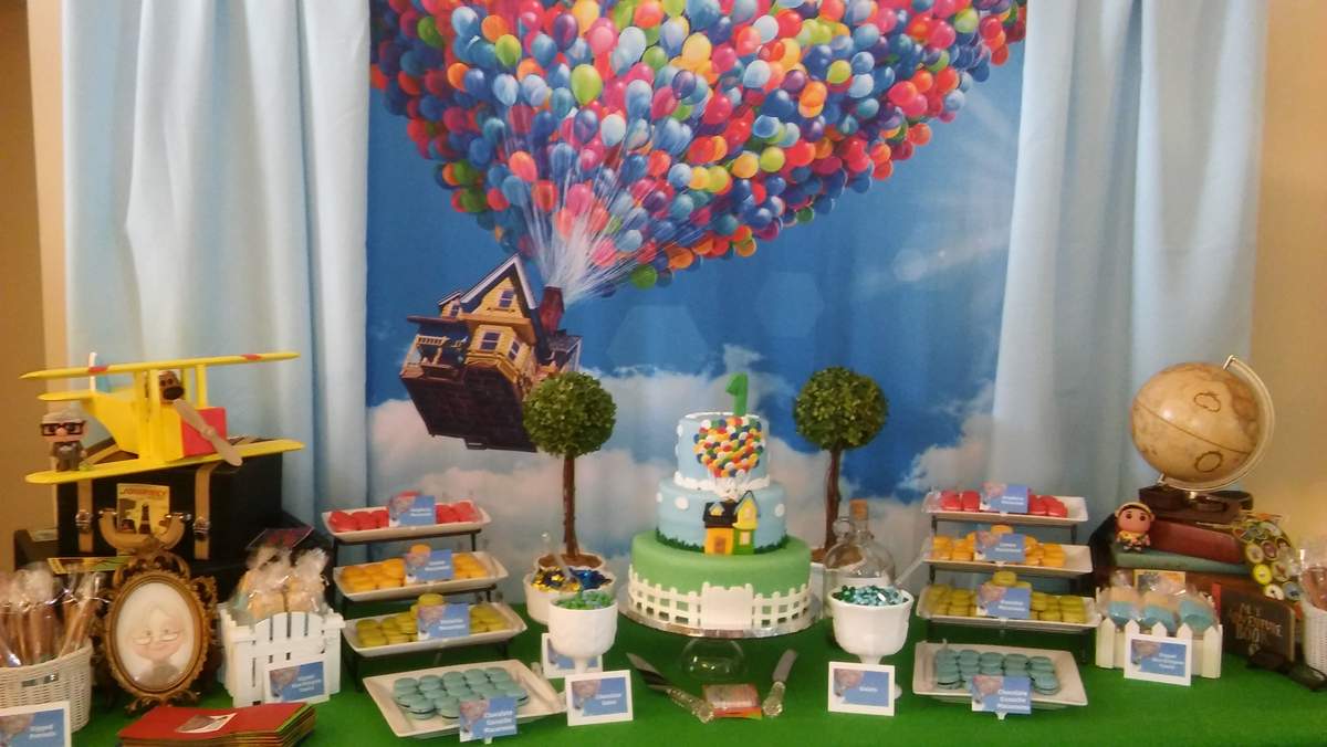 Anthony's Growing UP 1st Birthday  - Up (the movie)