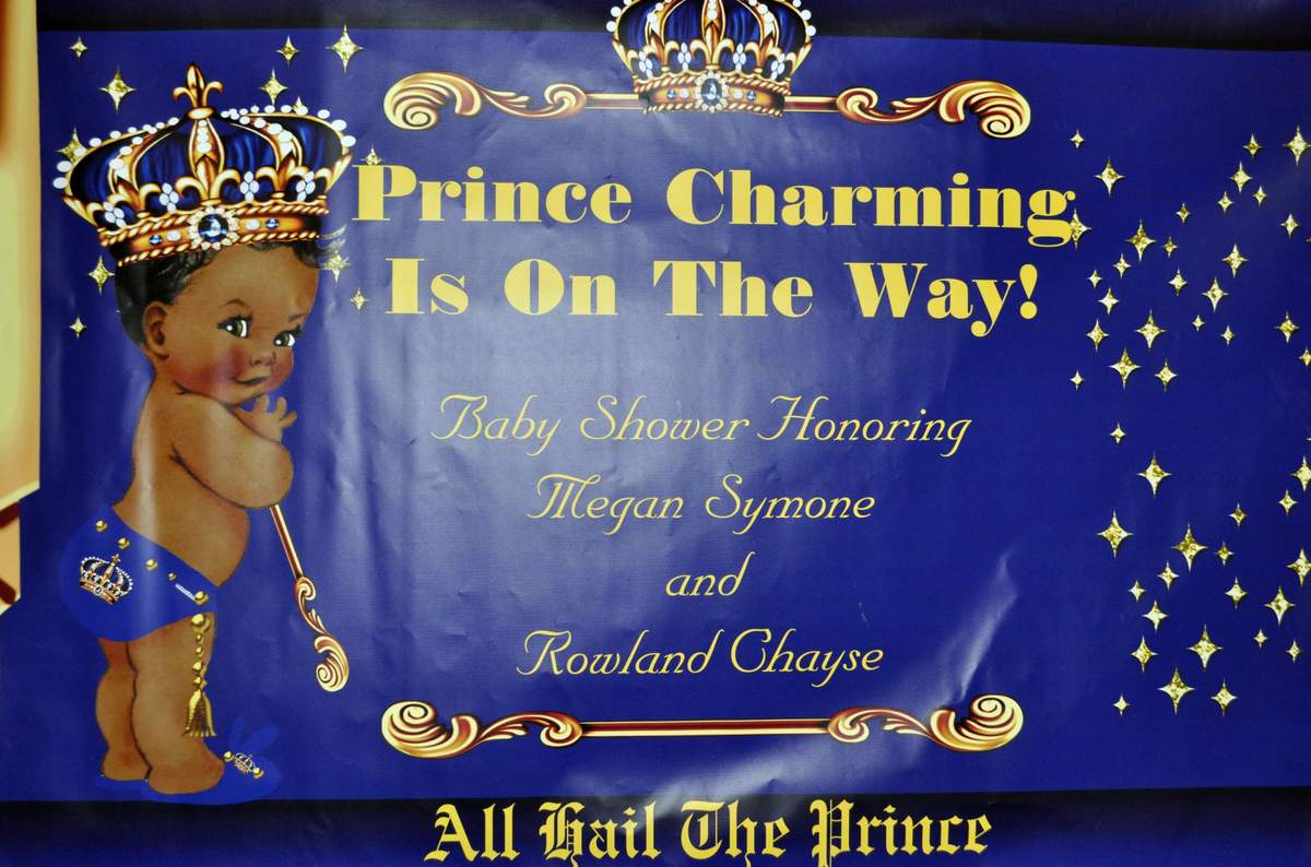 Megan and Chayse's Royal Baby Shower - Royal Baby Shower "All Hail The Prince" 