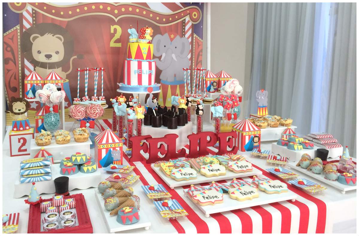 2 años de Felipe - Circus / Carnival