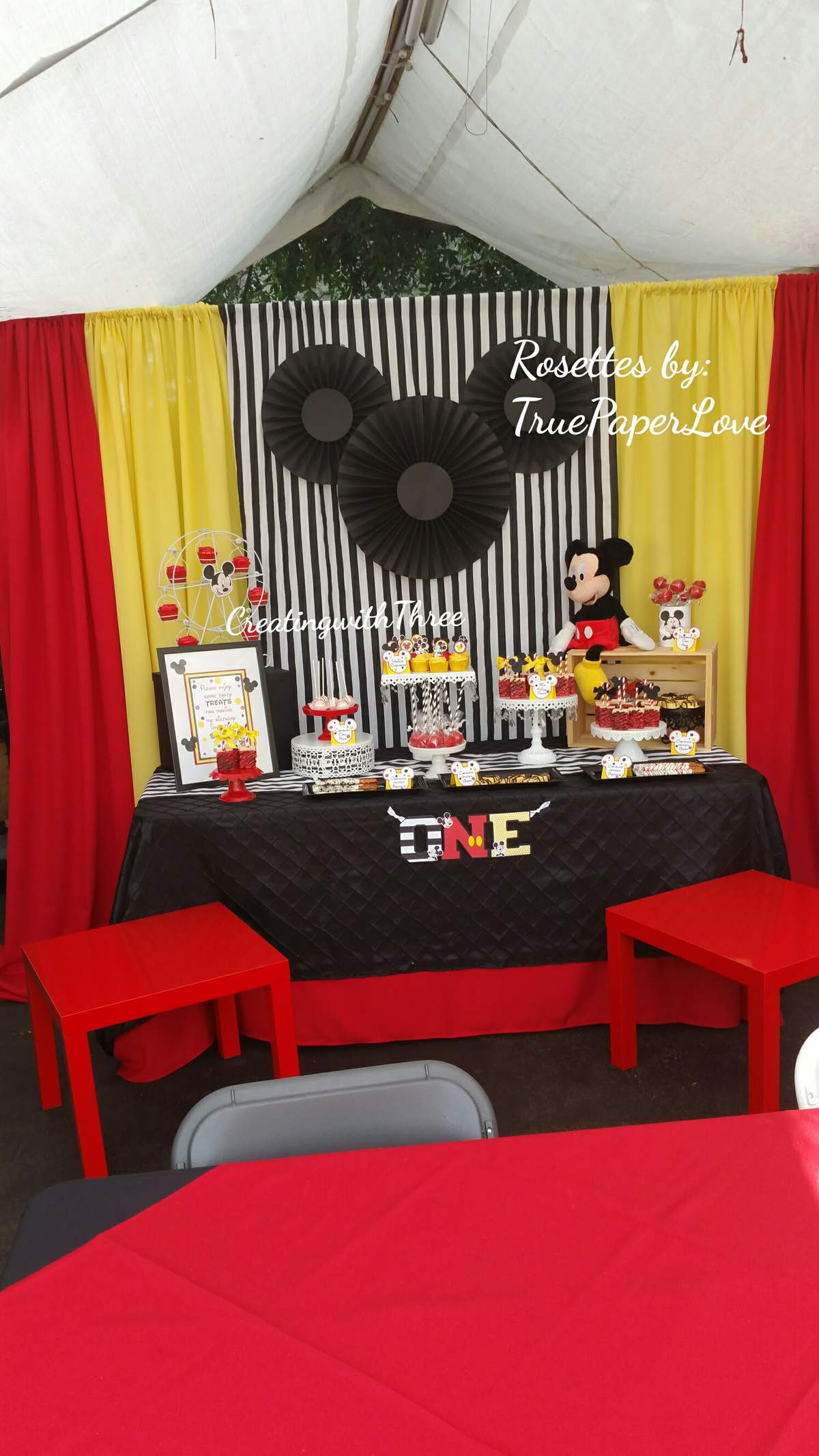 Jaime's Mickey Mouse 1st Birthday party - Mickey Mouse