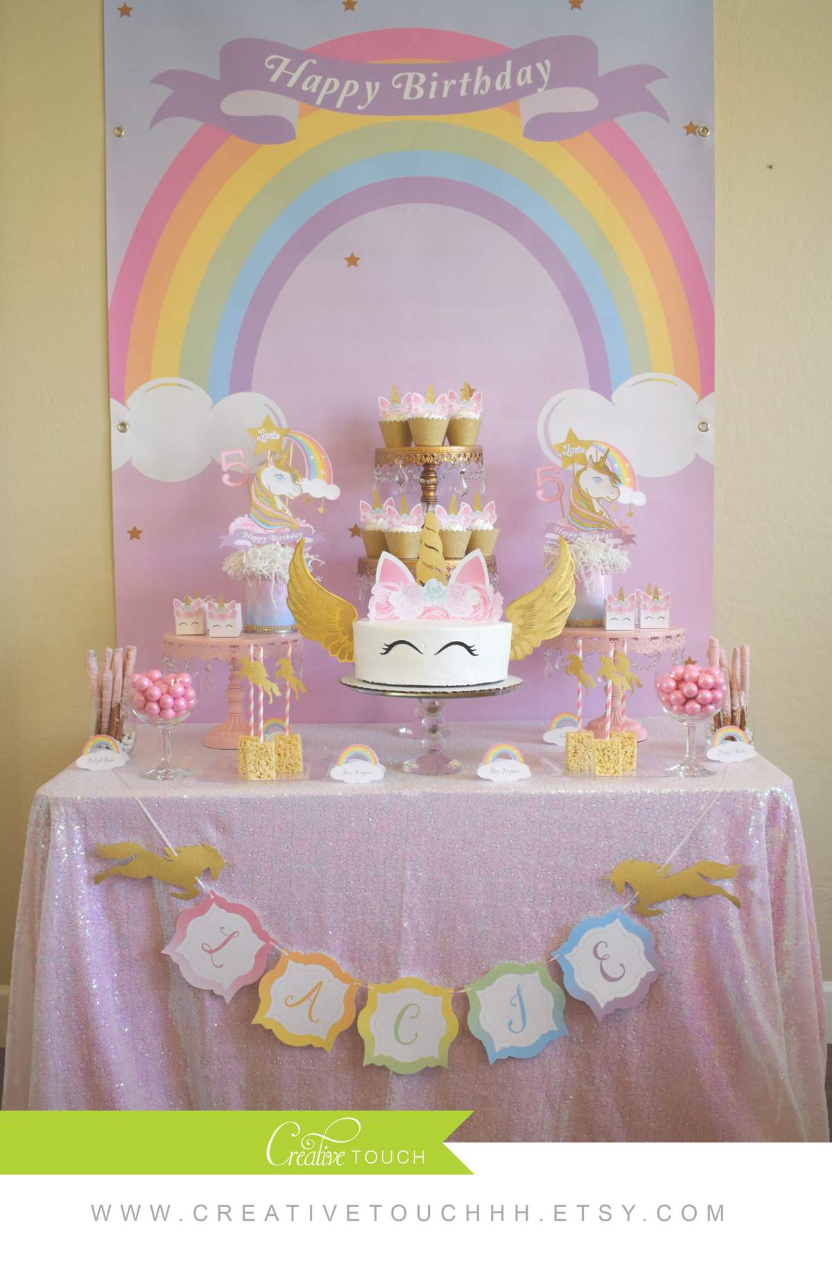 Unicorn Birthday Party - Unicorn 