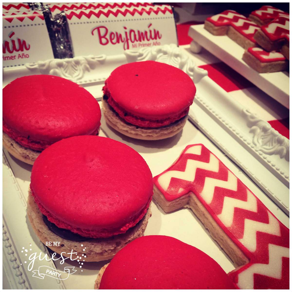 Cumpleaños Benjamin - Red & White