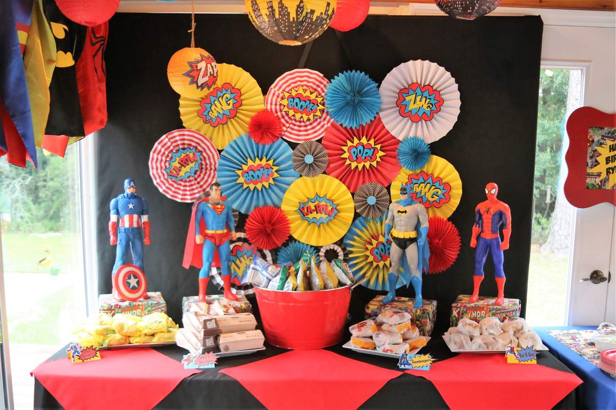 Rykerman's Superhero Party - Superhero