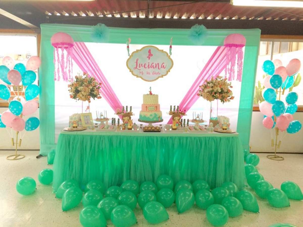 Under the Sea birthday party - Mermaids